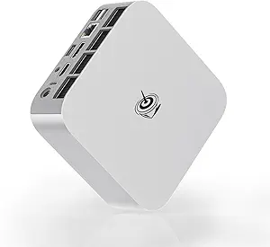 Beelink Mini PC SER9 Pro AMD Ryzen 7 H 255, Mini Computer(8C/16T, up to 4.9GHz), 32GB LPDDR5X 1TB PCIe4.0 x4 SSD, 4K UHD Triple Display HDMI/DP1.4/USB4/MIC/Speakers/WiFi 6/BT5.2/2.5Gbps